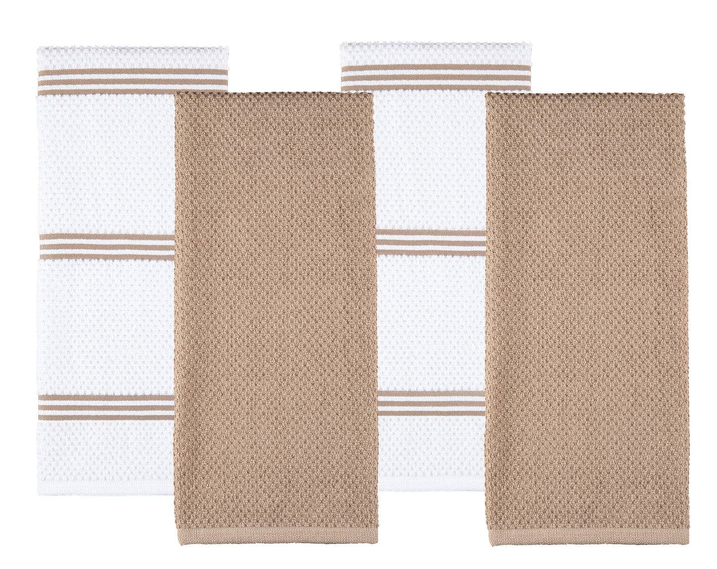 Set of 4 Cotton Terry Tea Towels available in Eight Colours - Sticky Toffee Store