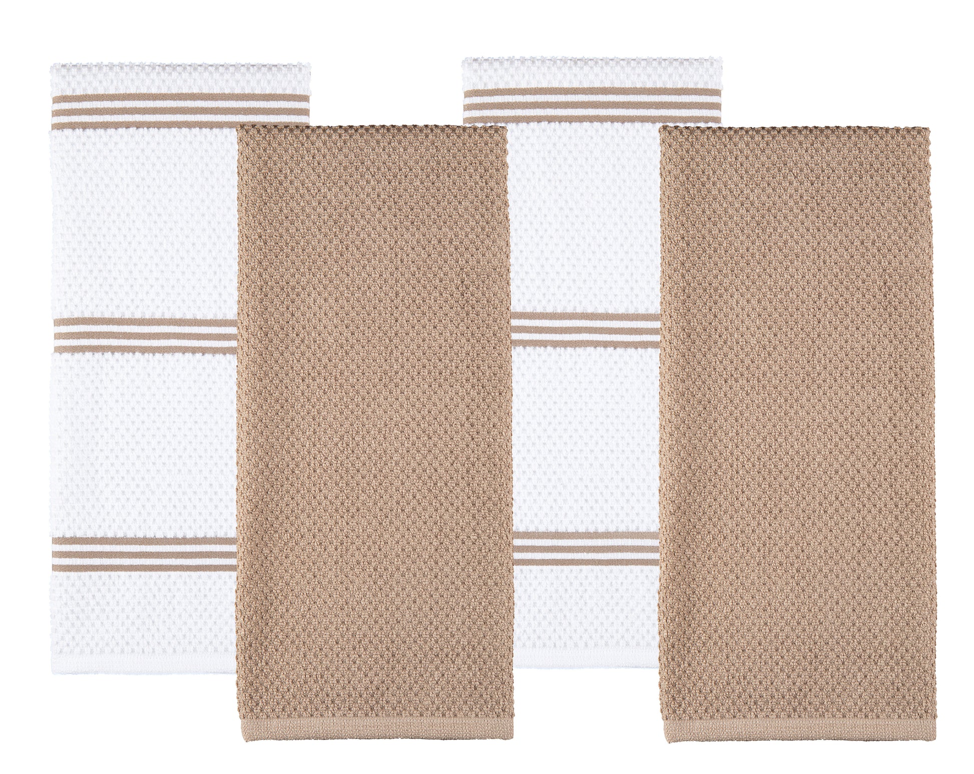 Set of 4 Cotton Terry Tea Towels available in Eight Colours - Sticky Toffee Store