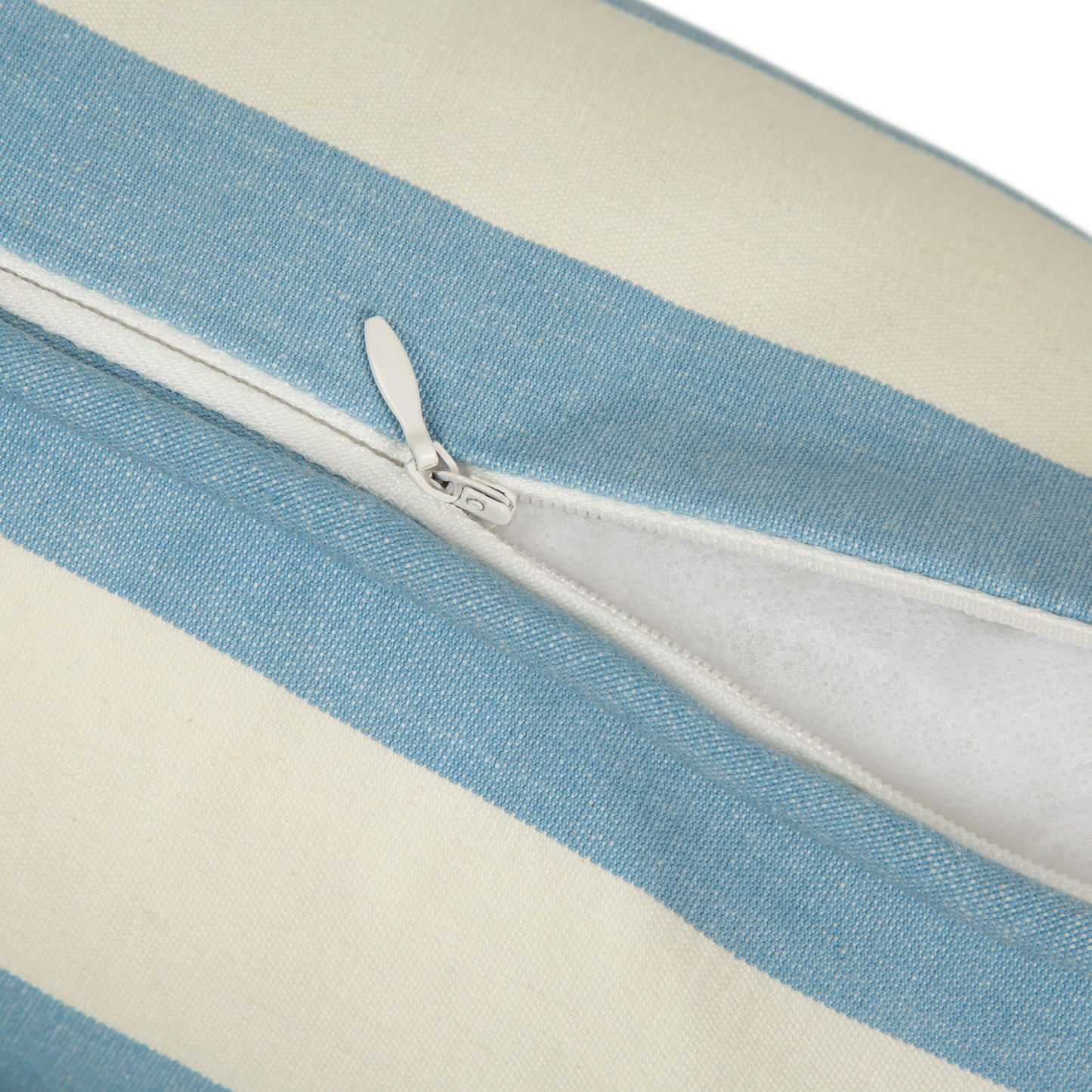 Set of 2 Woven Striped Cotton Cushion Covers in Three Colours - Cornwall Chic - Sticky Toffee Store