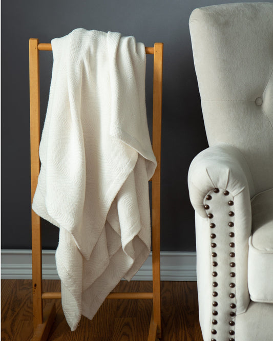 Cotton Lightweight Throw in Three Colours
