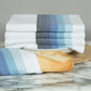 Set of 5 Multi-Coloured Herringbone Cotton Tea Towels in Six Colours - Sticky Toffee Store
